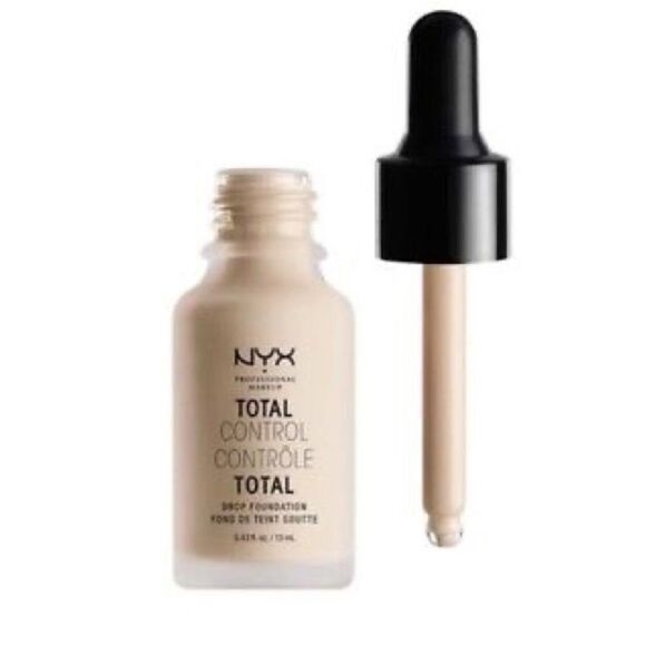 NYX Total Control Drop Foundation- Porcelain TCDF03 - Picture 2 of 11